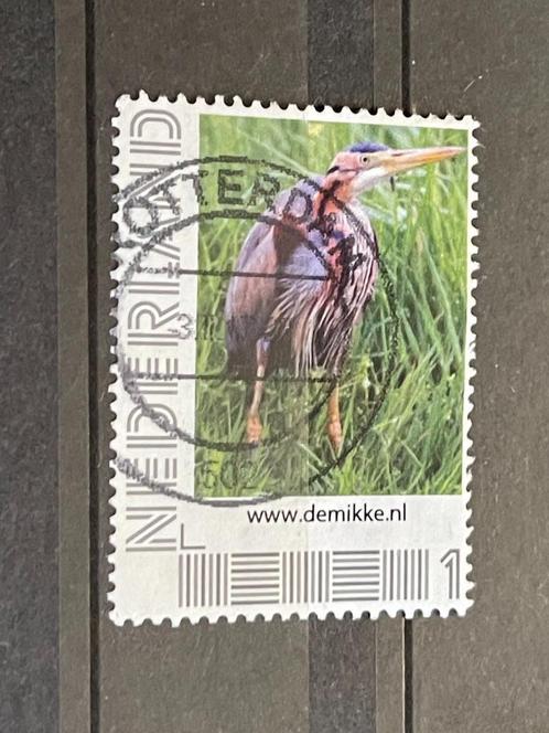 Persoonlijke zegel. Middelburg. Vogel Reiger., Postzegels en Munten, Postzegels | Nederland, Gestempeld, Na 1940, Ophalen