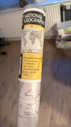 Landkaarf national geographic 186-125, nieuw!, Huis en Inrichting, Stoffering | Behang, Ophalen