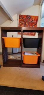 Ikea trofast kasten set 2x met 3 bakken, Kinderen en Baby's, Kinderkamer | Commodes en Kasten, Ophalen of Verzenden, Zo goed als nieuw
