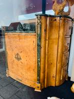 Prachtig Art Deco wasmeubel groen marmer barmeubel, Ophalen