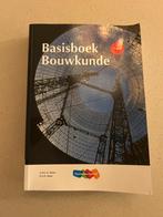 Basisboek Bouwkunde 5e druk, Ophalen of Verzenden, Zo goed als nieuw, Bouwkunde, A.H.L.G. Bone