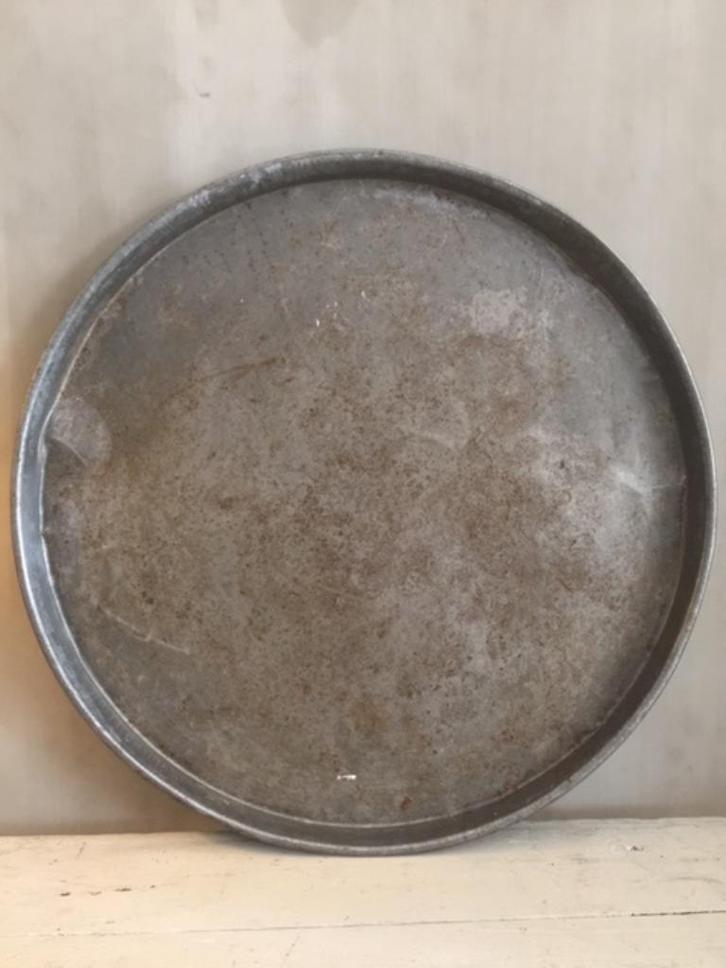 Dienblad-Magnetisch - Landelijk Metalen roest -, Huis en Inrichting, Woonaccessoires | Schalen en Manden, Zo goed als nieuw, Schaal
