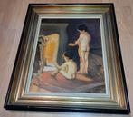 A.DEMAN olieverf.Gesigneerd.Nette staat.André de Man., Antiek en Kunst, Kunst | Schilderijen | Klassiek, Ophalen of Verzenden