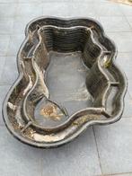 Vijver, vijverbak 200x128x50 cm Ubbink voorgevormd, Tuin en Terras, Vijvers, Ophalen of Verzenden, Gebruikt