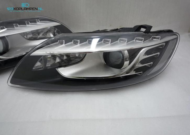 Audi Q7 4L Bi-Xenon koplamp koplampen links rechts, Auto-onderdelen, Verlichting, Audi, Gebruikt, Ophalen