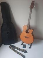 Alvarez semi-akoestische western Hoes capo standaard Als nw, Ophalen of Verzenden, Zo goed als nieuw, Western- of Steelstringgitaar