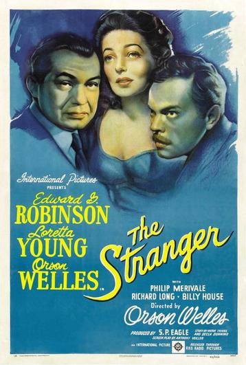10).Le Criminel / The Stranger, Orson Welles, Loretta Young. beschikbaar voor biedingen