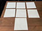 7x Lego grondplaten 32x32 Wit, Ophalen of Verzenden, Gebruikt, Losse stenen, Lego