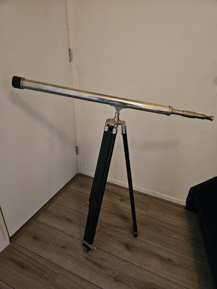 Antieke Maritieme Telescoop op Driepoot, Antiek en Kunst, Antiek | Overige Antiek, Ophalen