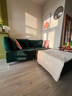 Sklum Modulaire Hoekbank - Groen Fluweel, Ophalen, Gebruikt, 150 tot 200 cm, Hoekbank