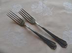 vintage verzilverde vork /vorken Wello Elephant Design, Antiek en Kunst, Antiek | Bestek, Ophalen of Verzenden