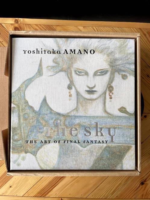 Yoshitaka Amano "The Sky" - The Art of Final Fantasy boxed, Boeken, Film, Tv en Media, Zo goed als nieuw, Vakgebied of Filmindustrie