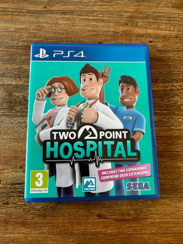 Two Point Hospital voor de PS4.