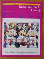 Alfred's Piano Repertoire Book level 4, Klassiek, Les of Cursus, Nieuw, Ophalen of Verzenden