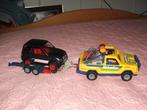 playmobil auto met oplegger, Kinderen en Baby's, Speelgoed | Playmobil, Ophalen of Verzenden, Zo goed als nieuw, Complete set