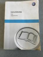 Instructieboekje VW polo, Ophalen of Verzenden