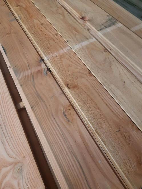 Partij, 45 stuks, nieuwe Douglas vellingplanken, 18/170 mm,, Doe-het-zelf en Verbouw, Vloerdelen en Plavuizen, Nieuw, Hout, 10 tot 30 cm