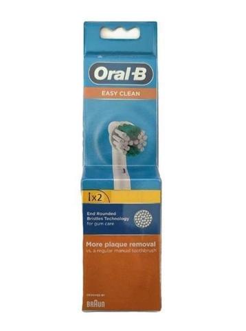 2 Oral-B Elektrische Tandenborstel Easy Clean Opzetborstels beschikbaar voor biedingen