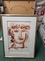 Aquarel Francesca Zijlstra, Antiek en Kunst, Ophalen of Verzenden