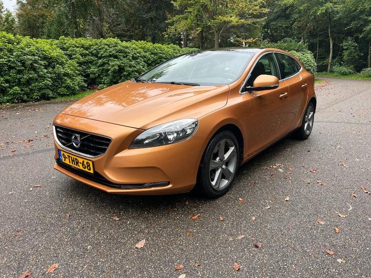 Volvo V40 1.6 T4 Summum 180PK 2014 Leder Navi Pano PDC Super, Auto's, Volvo, Bedrijf, V40, ABS, Adaptive Cruise Control, Airbags
