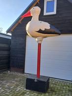 Opblaasbare Ooievaar - Geboorte Aankondiging abraham sarah, Ophalen, Gebruikt, Geboortebord