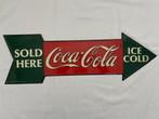 Coca Cola reclamebord, Ophalen of Verzenden, Zo goed als nieuw, Reclamebord