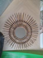 Rotan spiegel, Huis en Inrichting, Woonaccessoires | Spiegels, Ophalen, Minder dan 50 cm, Zo goed als nieuw, Minder dan 100 cm