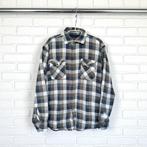 Wrangler Shacket Maat S Bruin Wit Blauw Ruot Cowboy Gevoerd, Kleding | Heren, Overhemden, Bruin, Verzenden, Gedragen, W