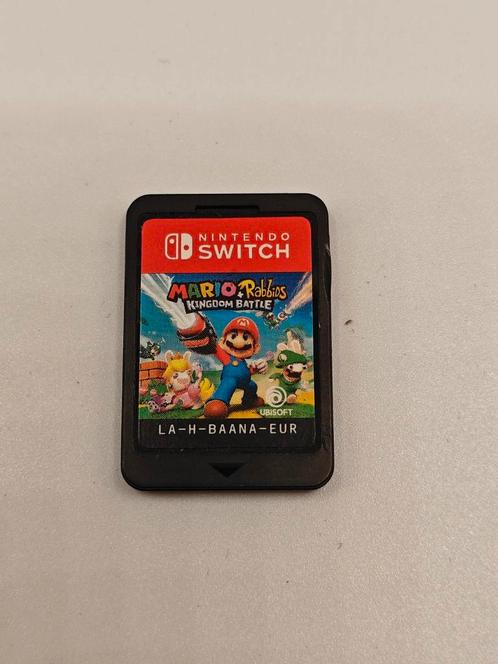 Mario + rabbids kingdom battle game only Nintendo switch, Spelcomputers en Games, Games | Nintendo Switch, Zo goed als nieuw, Vanaf 7 jaar