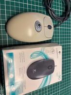 2x Logitech Muis - M90?, Computers en Software, Rechtshandig, Muis, Gebruikt, Ophalen of Verzenden