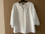 Witte Bloes.    mt, 40.    kanten mouwen!!!, Maat 38/40 (M), Wit, Nieuw, Verzenden