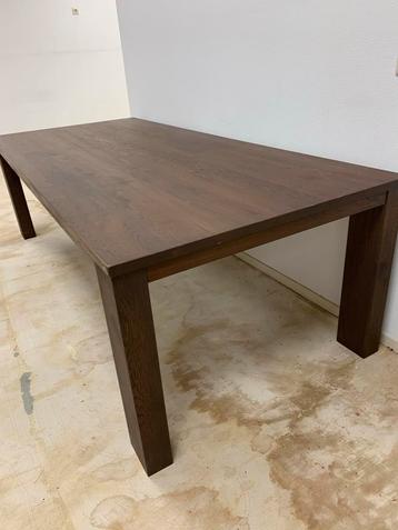 Massief Eiken eettafel - 250x110cm -  ook als Vergadertafel beschikbaar voor biedingen