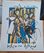 Litho- Herman Brood - Ray Charles 1993 Gesigneerd, Ophalen of Verzenden