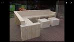 Steigerhouten Loungebanken | Douglas houten loungebanken, Ophalen of Verzenden, Nieuw, Steigerhout, Bank