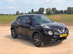 Nissan Juke 1.2 Dig-t 2017 Zwart (Keyless, Climate control), Auto's, Voorwielaandrijving, 639 kg, 1250 kg, Zwart