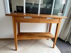 Sidetable met 2 lades en 1 legplank, Ophalen, 100 tot 150 cm, Landelijk, Zo goed als nieuw