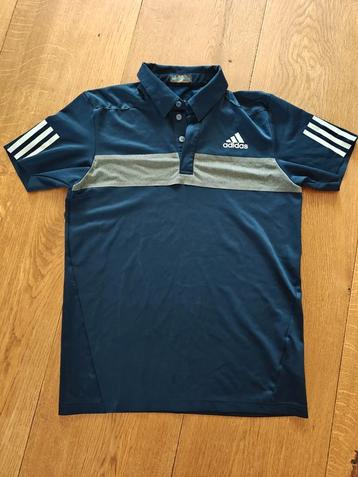 Mooi donkerblauw poloshirt van Adidas, netjes en sportief te beschikbaar voor biedingen