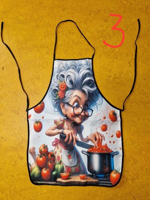 Grappig Nieuw  schort, Huis en Inrichting, Keuken | Textiel, Nieuw, Schort, Overige kleuren, Ophalen of Verzenden