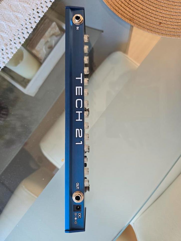 Tech 21 Sansamp Fly Rig V1 - Zo goed als nieuw!, Muziek en Instrumenten, Effecten, Zo goed als nieuw, Chorus, Reverb, Ophalen of Verzenden