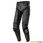 Alpinestars MISSILE V3 LEATHER PANTS, Zwart-Zwart, Ophalen of Verzenden, Nieuw met kaartje