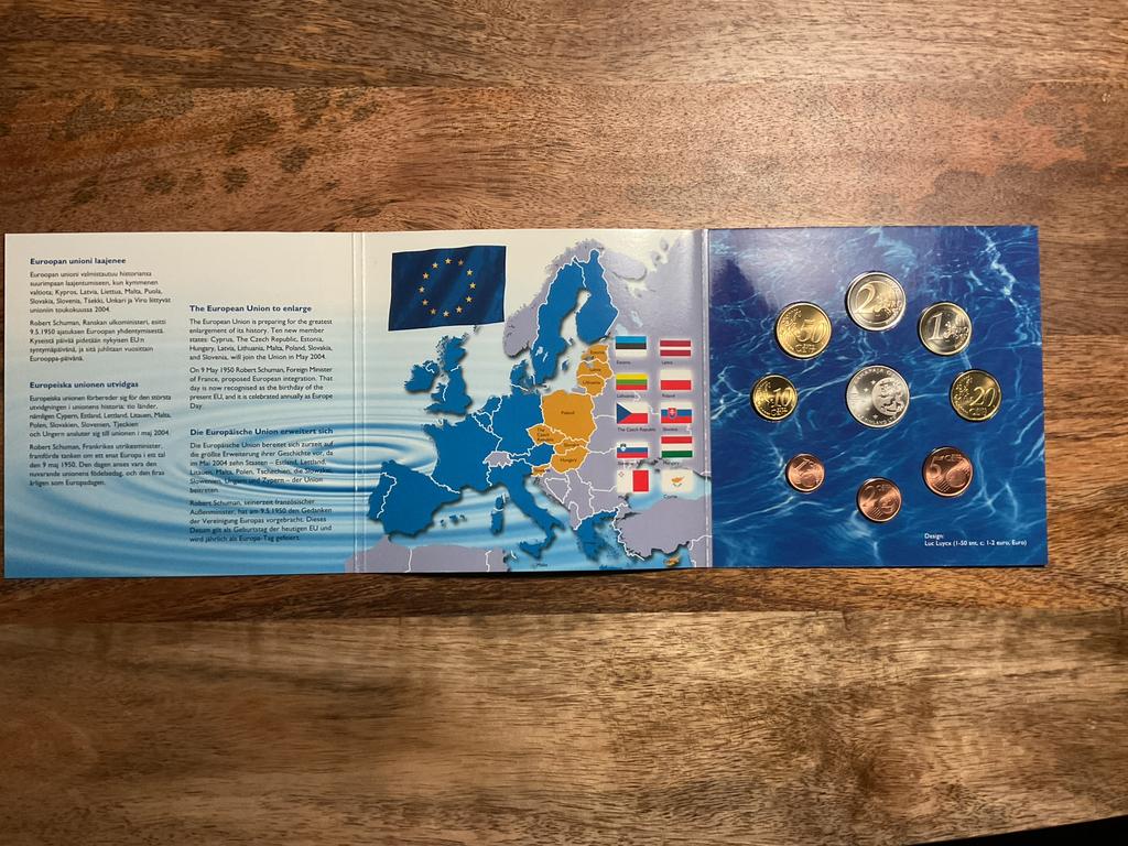 Euro munten set Finland 2004, Ophalen of Verzenden, Finland, Overige waardes