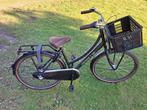 Zwarte cortina U4 meisjesfiets 26INCH 3 versnellingen, Fietsen en Brommers, Fietsen | Meisjes, 26 inch of meer, Cortina U4 transportfiets