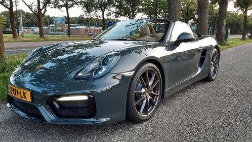 Porsche Boxster 2.7 PDK Sportchrono GTS uitgevoerd, Auto's, Porsche, Bedrijf, Te koop, Benzine, Cabriolet, Automaat, Zilver of Grijs