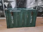 Opberg kist legergroen, Huis en Inrichting, Woonaccessoires | Kisten, Ophalen of Verzenden, 50 tot 100 cm, Minder dan 50 cm, Minder dan 50 cm