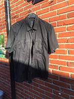 Zwart herenoverhemd, Ophalen of Verzenden, Zo goed als nieuw, Zwart, Halswijdte 43/44 (XL)