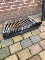 Binnen werk haard en voorzet raam te koop, Huis en Inrichting, Haarden, Ophalen, Zo goed als nieuw, Vrijstaande haard, Houthaard