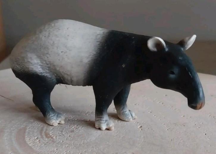Schleich tapir, Verzamelen, Dierenverzamelingen, Zo goed als nieuw, Beeldje of Figuurtje, Wild dier, Ophalen of Verzenden