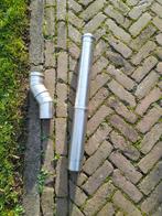 Pellet kachel pijp 80 mm, Huis en Inrichting, Kachels, Ophalen, Overige brandstoffen, Zo goed als nieuw, Pelletkachel