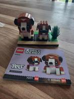 LEGO BrickHeadz Pets 40543 Sint Bernard & Puppy, Ophalen of Verzenden, Zo goed als nieuw, Overige merken