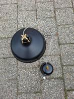 Zwarte hanglamp, Ophalen, Zo goed als nieuw, Metaal, Minder dan 50 cm